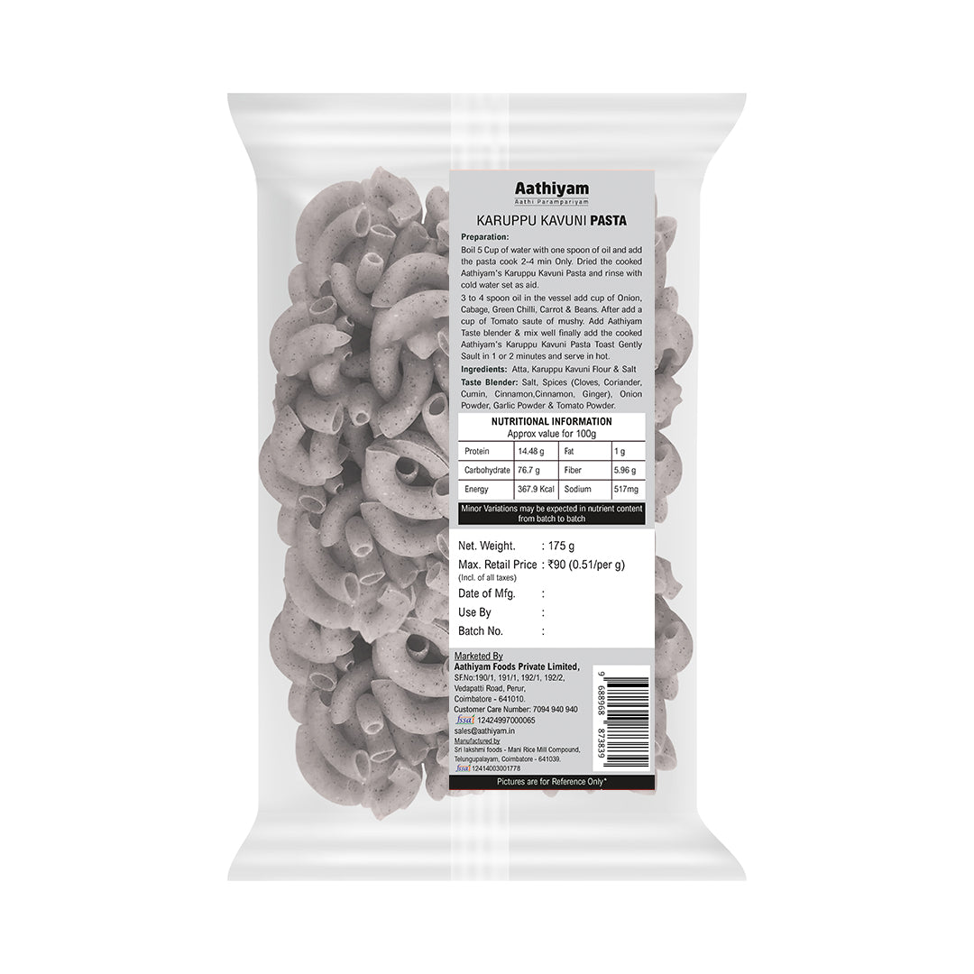 Black Rice / Karuppu Kavuni Pasta