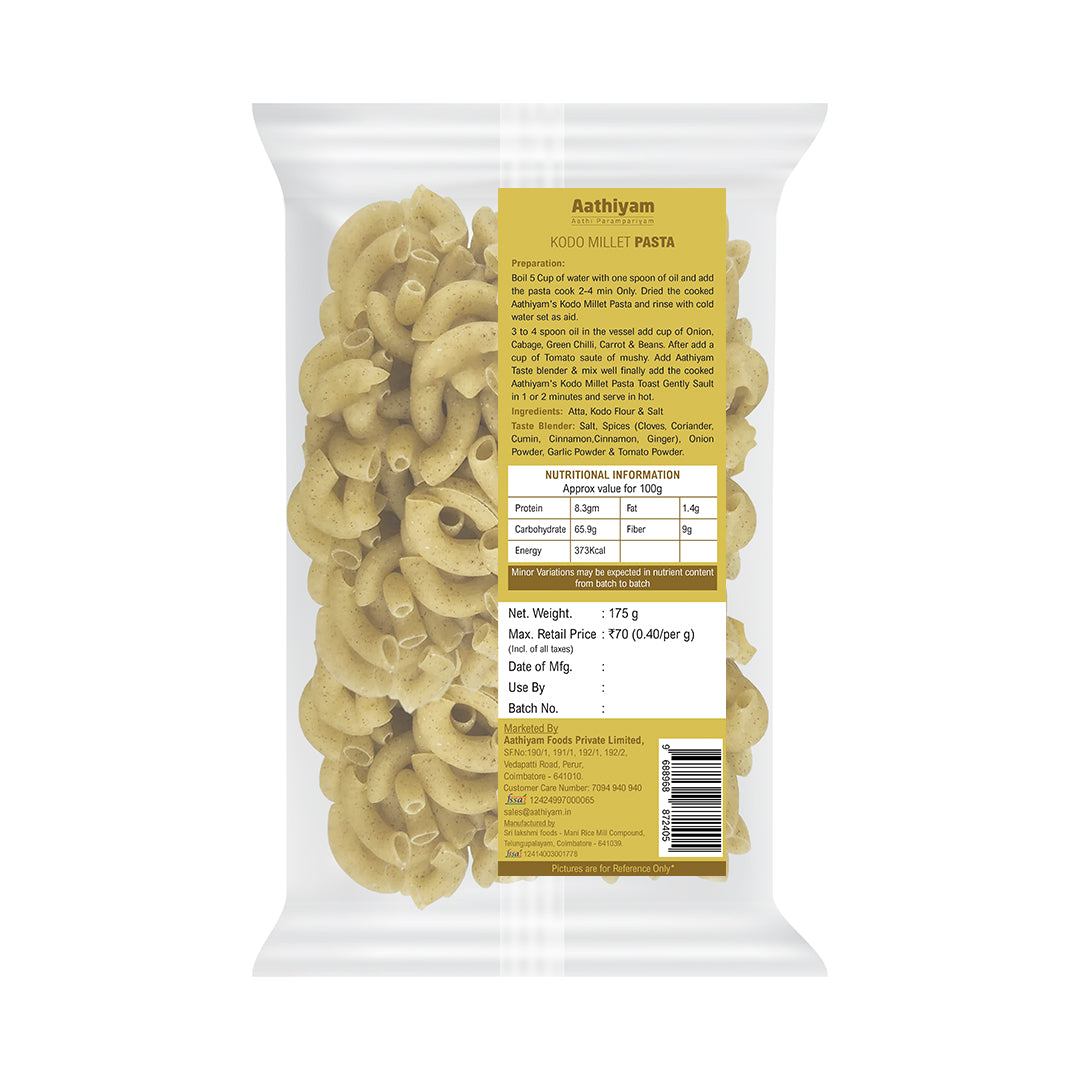 Aathiyam Kodo Millet / Varagu Pasta
