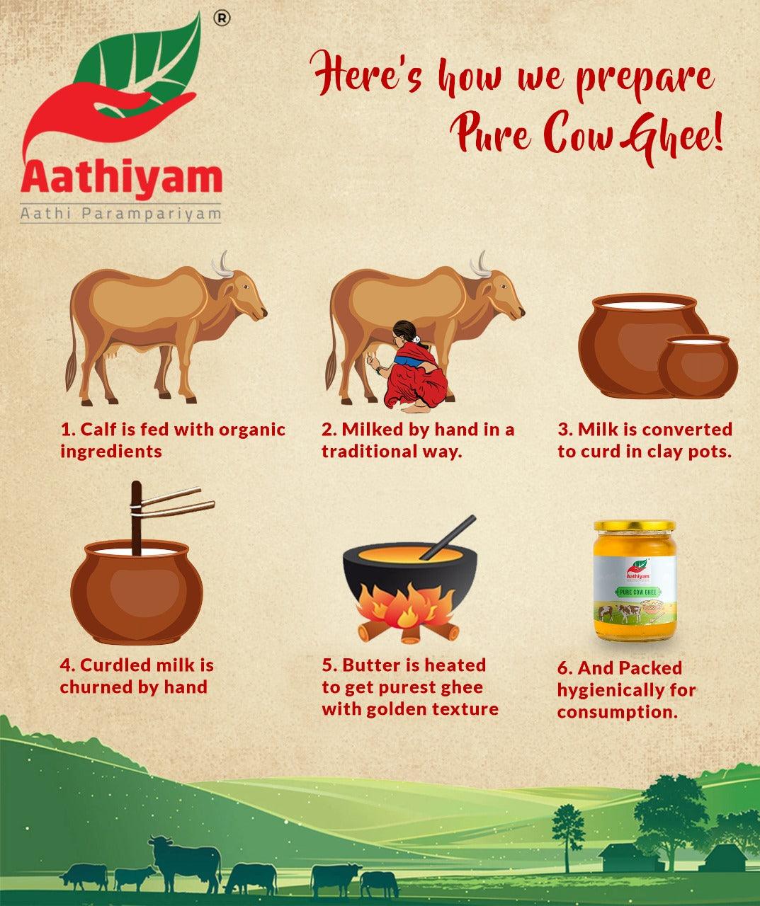 Aathiyam Pure Cow Ghee - Moon Light Ghee