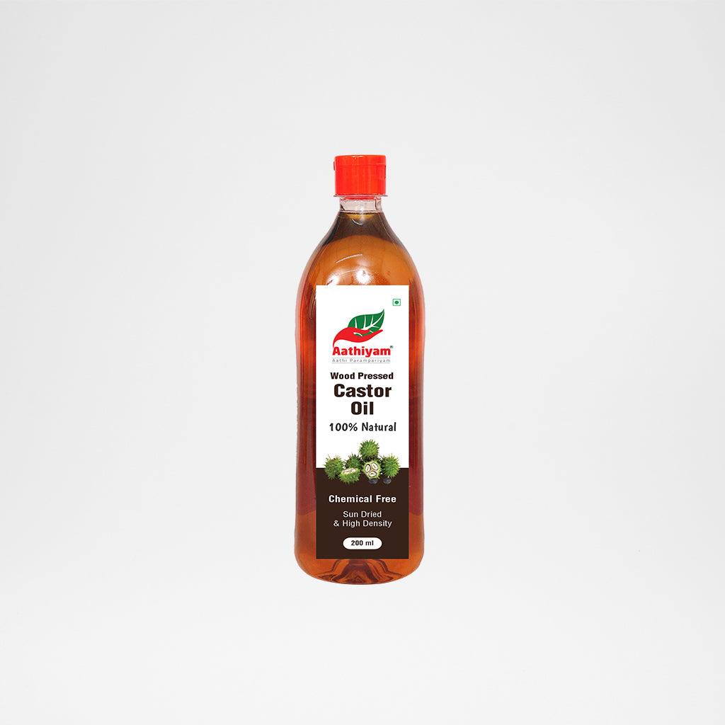 Aathiyam Castor Oil - Wood Pressed 200ml
