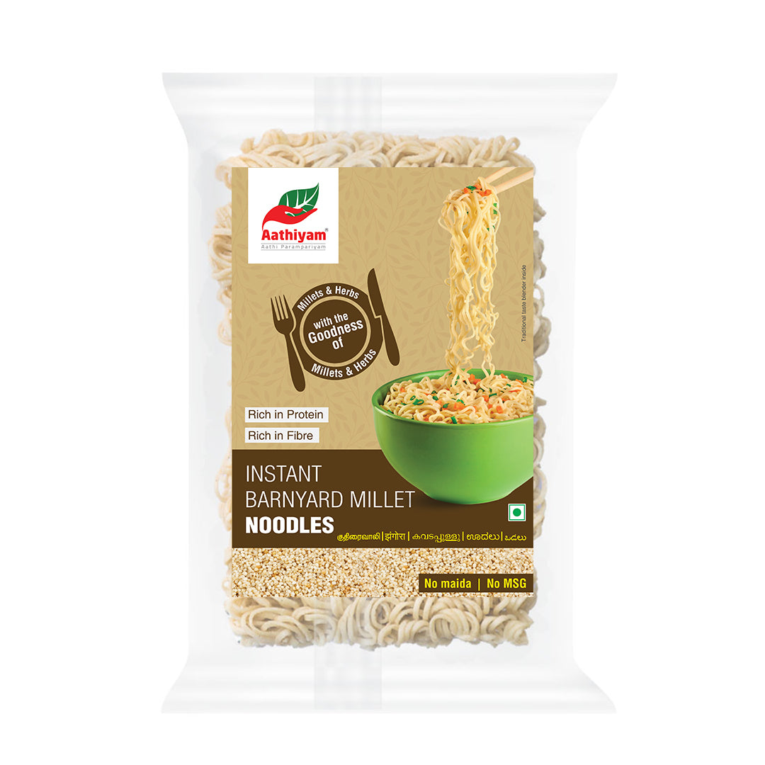 Aathiyam Instant Barnyard Millet / Kuthiraivali Noodles