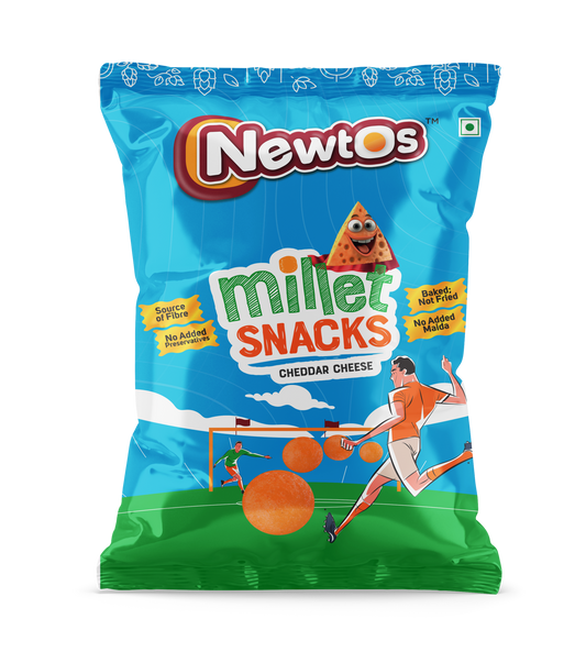 Newtos Millet Snacks - Cheddar Cheese