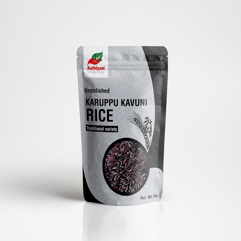 Kabukiran Rice Aathiyam Karuppu Kavuni / Black Rice